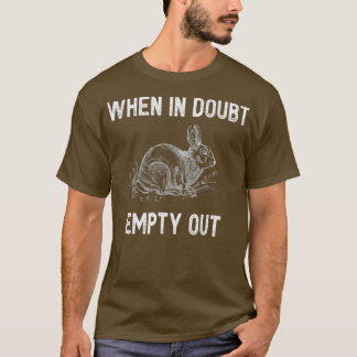 Camiseta Cacería divertida de conejos en el gran cazador sa