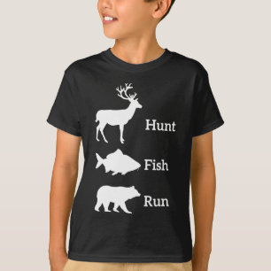 Camiseta Cacería divertida: pesca, pesca, pesca, pesca, pes