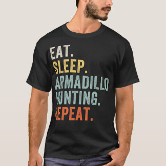 Camiseta Cacería el armadillo de sueño y el loco armadillo 
