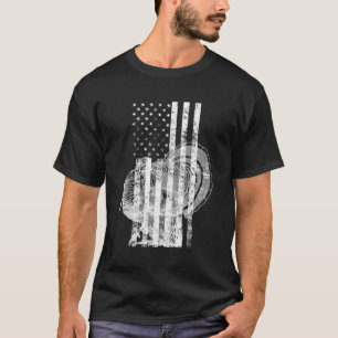 Camiseta Cacería patriótica de cazadores de Turquía