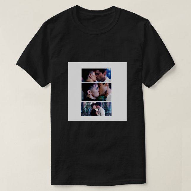 Camiseta Caceroladores de sombras, Magnus y Poster de Alec (Diseño del anverso)