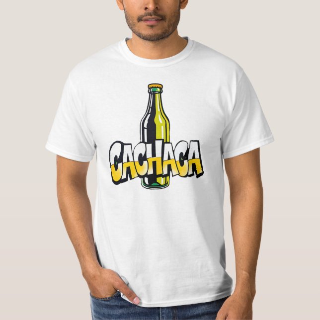 Camiseta Cachaça, graffiti, street art, boisson, urban (Anverso)
