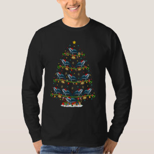 Camiseta Cachalote Navidad Santa Cachalote Árbol de Navidad