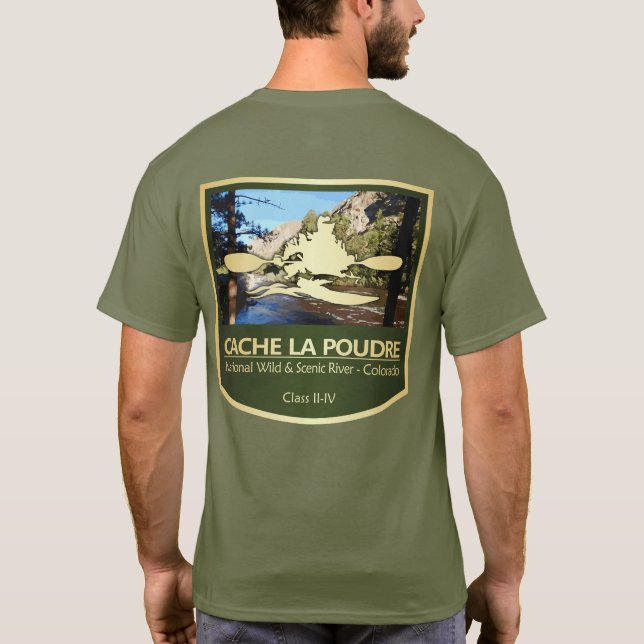 Camiseta Cache la Poudre (PFK) (Reverso)