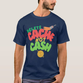 Camiseta Caché y dinero en tecnología