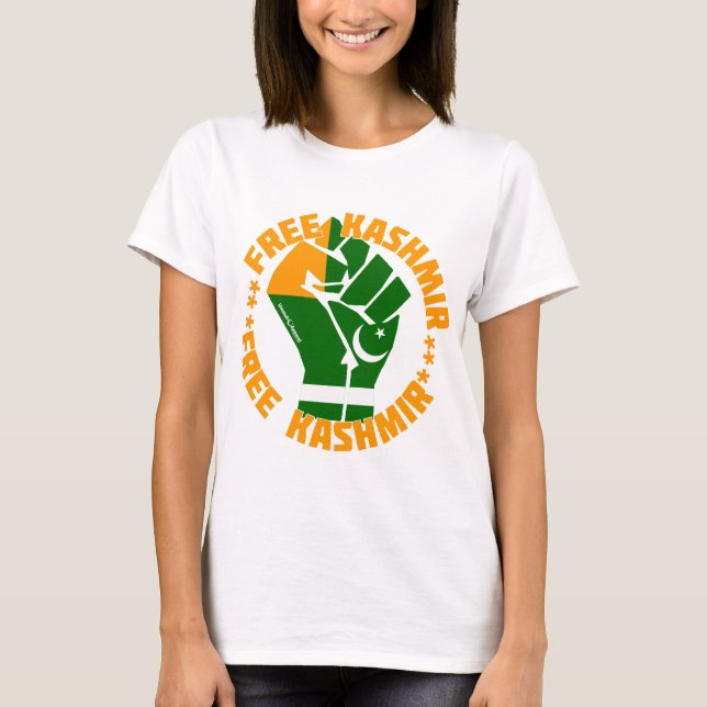 Camiseta Cachemira libre (Anverso)