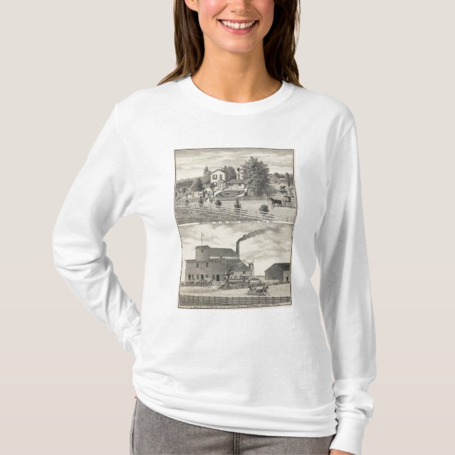 Camiseta Cacheville res, molino de Madison (Anverso)