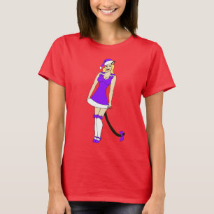 Camiseta Cachiporra de Navidades morados