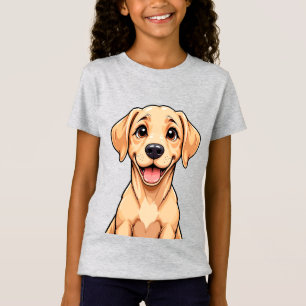 Camiseta Cachorro adorable de Golden Retriever