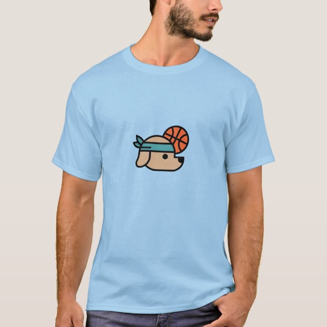 Camiseta cachorro aéreo (Anverso)
