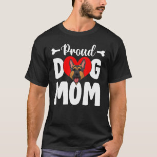 Camiseta Cachorro alemán guapo y orgulloso Mamá Día de la M