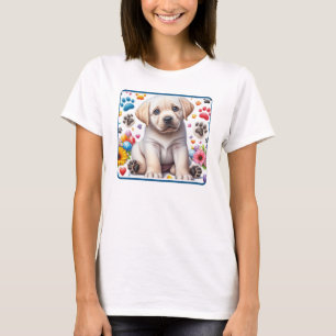 Camiseta Cachorro amarillo