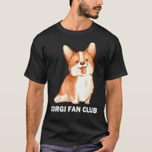 Camiseta Cachorro Corgi Lindo Cachorro Juguetón