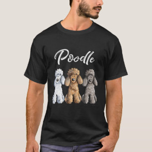 Camiseta Cachorro cutáneo I caniche Perros dentados Chica