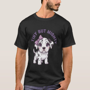 Camiseta Cachorro dálmata pequeño pero poderoso