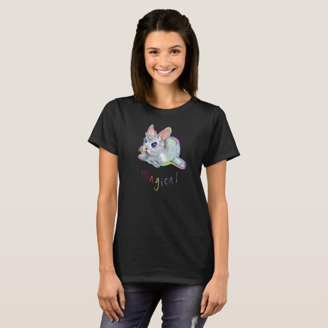 Camiseta Cachorro de bebé mágico (Anverso completo)