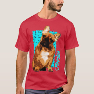 Camiseta Cachorro de Bulldog francés