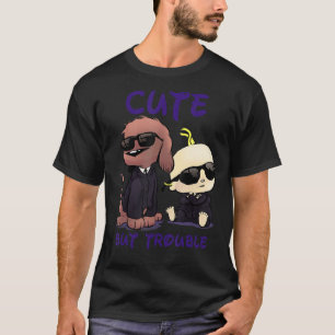 Camiseta Cachorro de cachorro bebé cute problemas perro de 