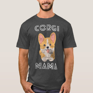 Camiseta Cachorro de cachorro chicharrón galés Corgi Mama G