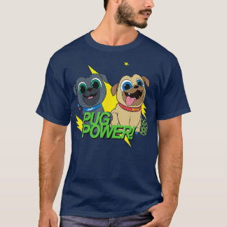 Camiseta Cachorro de cachorro Pals Pug Power