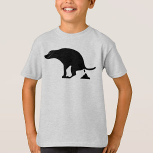 Camiseta Cachorro de cachorro pooping Diversión de perro y 