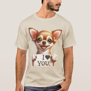 Camiseta Cachorro de Chihuahua lindo