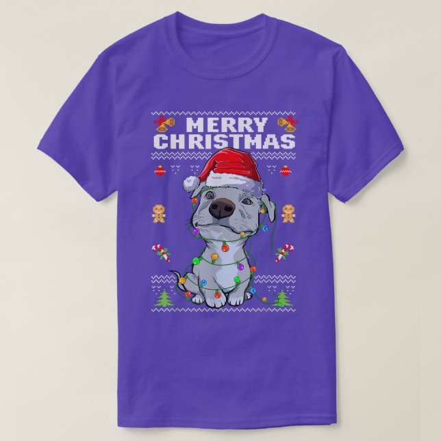 Camiseta Cachorro de cigalas, pimiento, mora, navidad, suét (Diseño del anverso)