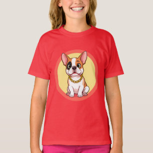 Camiseta Cachorro de dibujos animados adorable