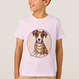 Camiseta Cachorro de dibujos animados adorable