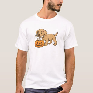 Camiseta Cachorro de Halloween con huesos y sudadera clásic