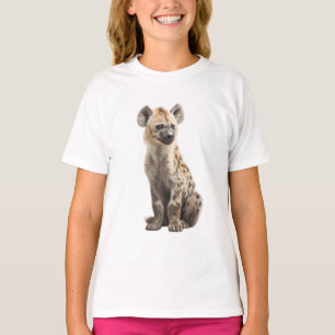 Camiseta Cachorro de Hiena Manchada Regia: Un Retrato de la