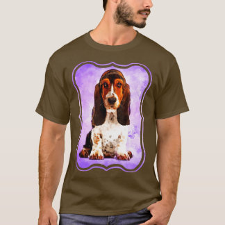 Camiseta Cachorro de hound basset