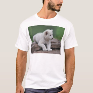 Camiseta Cachorro de león blanco del bebé 2