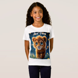 Camiseta Cachorro de león dorado caprichoso en escena soñad
