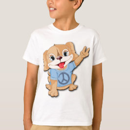 Camiseta Cachorro de paz