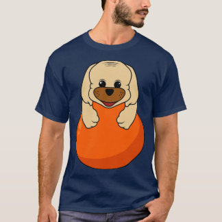 Camiseta cachorro de perro con globo