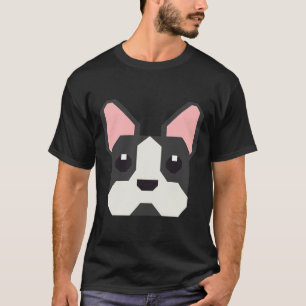 Camiseta Cachorro de Perro Terrier de Boston