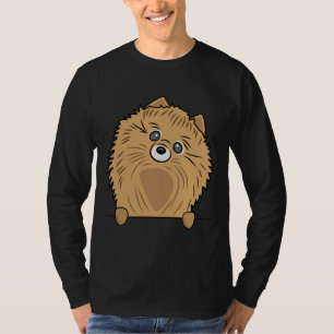 Camiseta Cachorro de perro tierno en miniatura de Pomerania