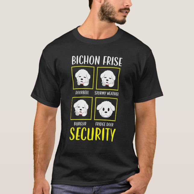 Camiseta Cachorro de pimiento de pelo de Curse de seguridad (Anverso)