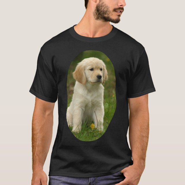 Camiseta Cachorro de recuperación de oro   (Anverso)