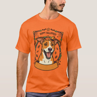 Camiseta cachorro de temporada espeluznante