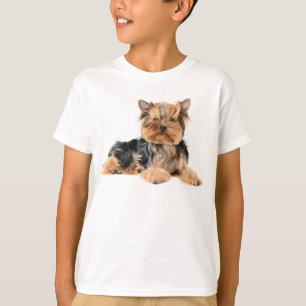Camiseta Cachorro de Terrier de Yorkshire Amor por Yorkies