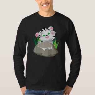 Camiseta Cachorro de Tigre Bebé Bengalí Zoológico Animal Cu
