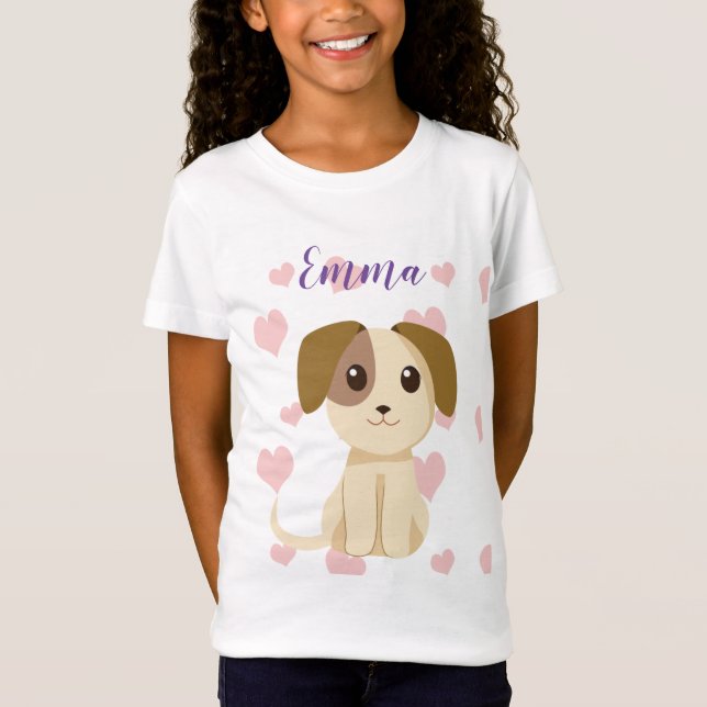 Camiseta Cachorro dulce (Anverso)