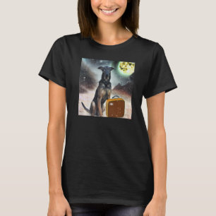 Camiseta Cachorro en arte espacial Perro Gran danés