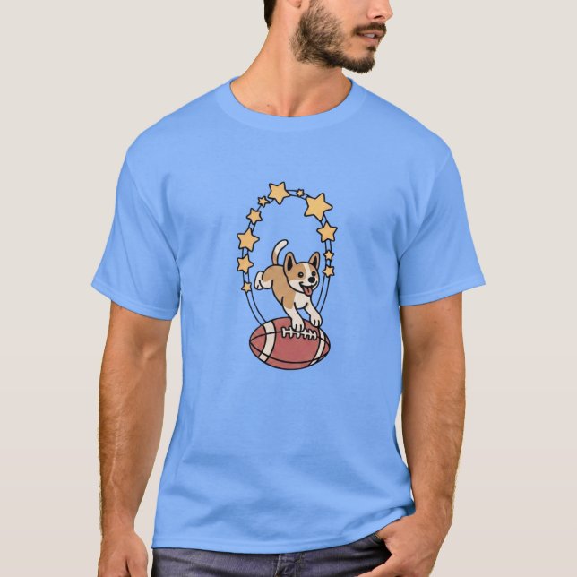 Camiseta cachorro estrella (Anverso)