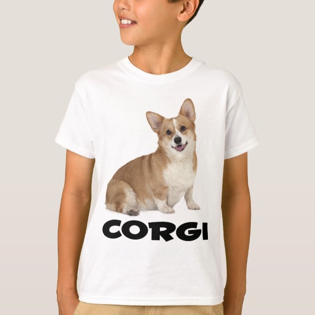 Camiseta Cachorro galés Corgi Cachorros (Anverso)