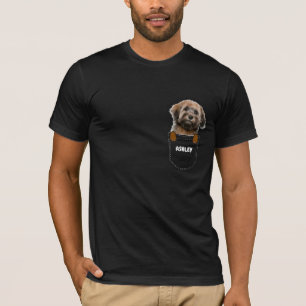 Camiseta Cachorro Havanese de bolsillo perro lindo
