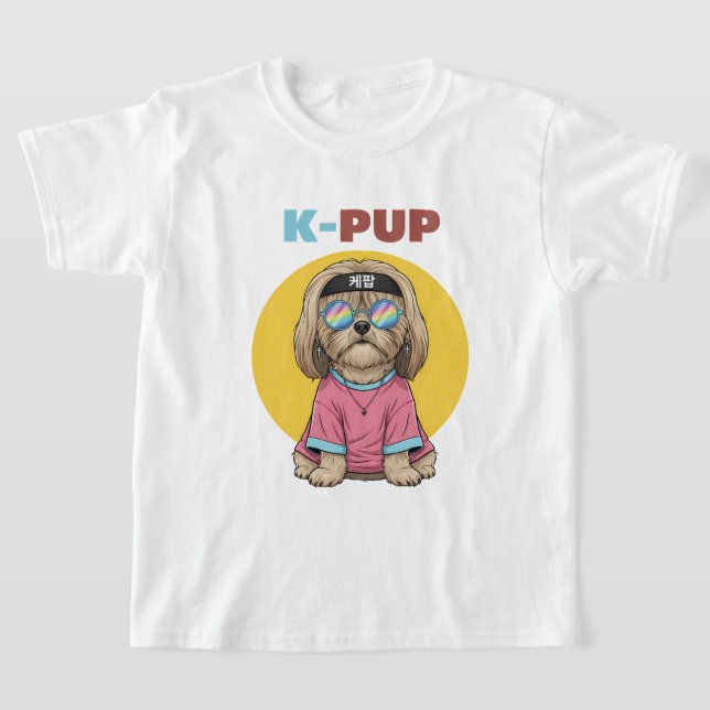 Camiseta cachorro k pop (Distribución)
