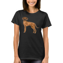 Cachorro león africano marrón lindo Rhodesian Ridg